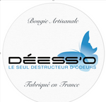 Bougie cire de soja en pot 50 ml Déess'o le seul destructeur d'odeurs